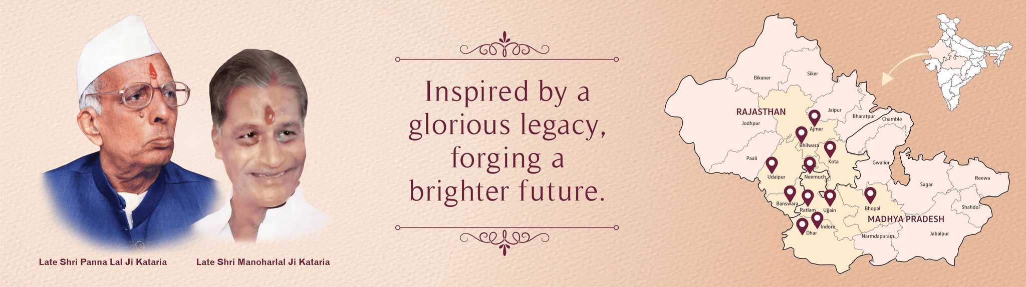 The founders and legacy of D.P. Jewellers across Rajasthan and Madhya Pradesh