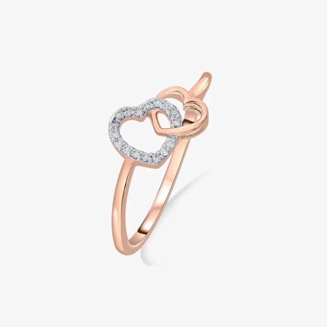 Connected in Love Diamond Ring