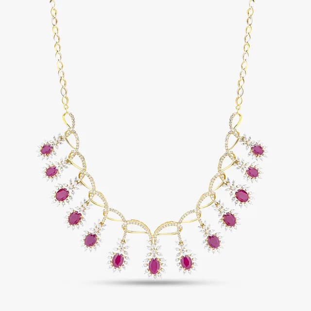 Eternal Glow Diamond Necklace