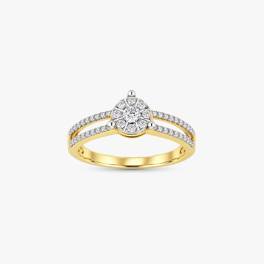 Rosette Grace Diamond Ring — image 2