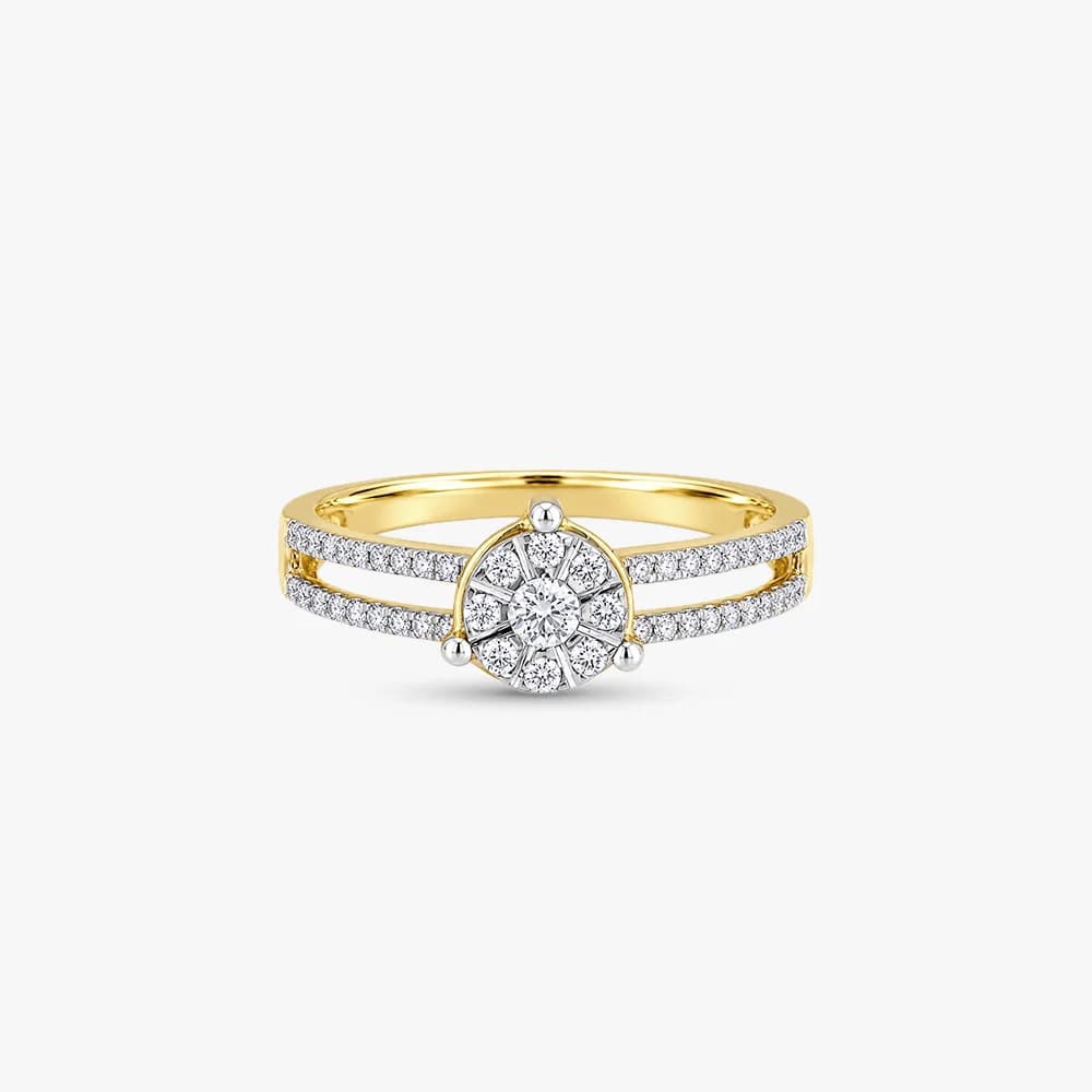 Rosette Grace Diamond Ring — image 3