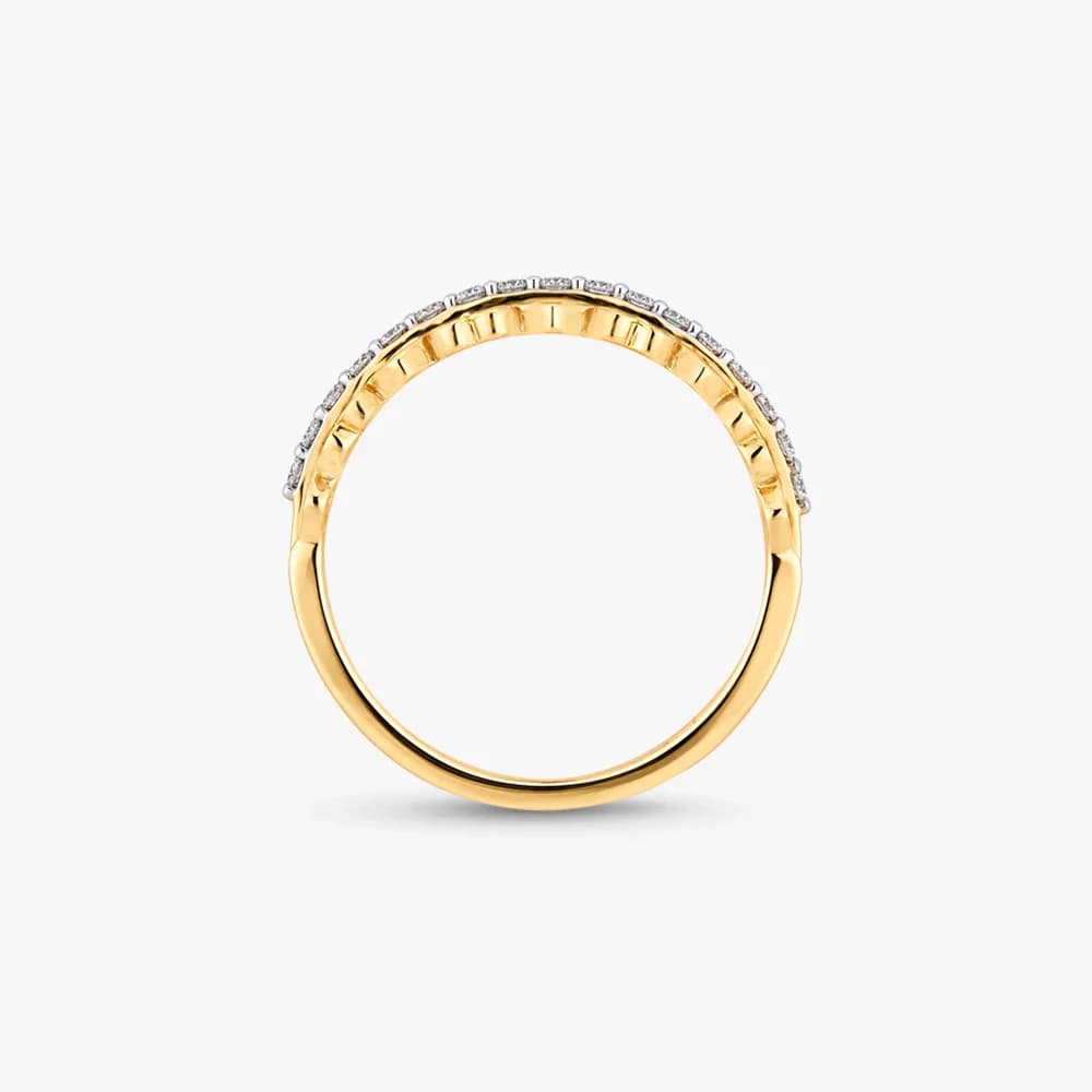 Heart Tiara Diamond Ring — image 4