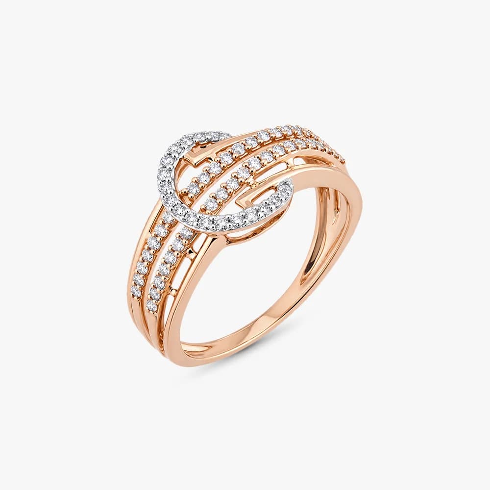 Luxe Layers Diamond Ring — image 1