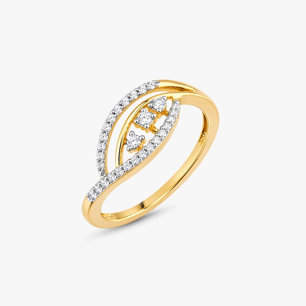 Marquise Frame Diamond Ring — image 1