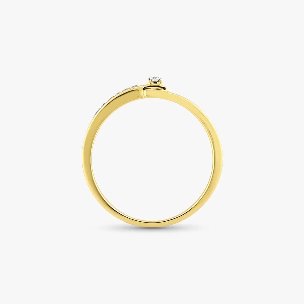 Modern Diamond Band Ring — image 4