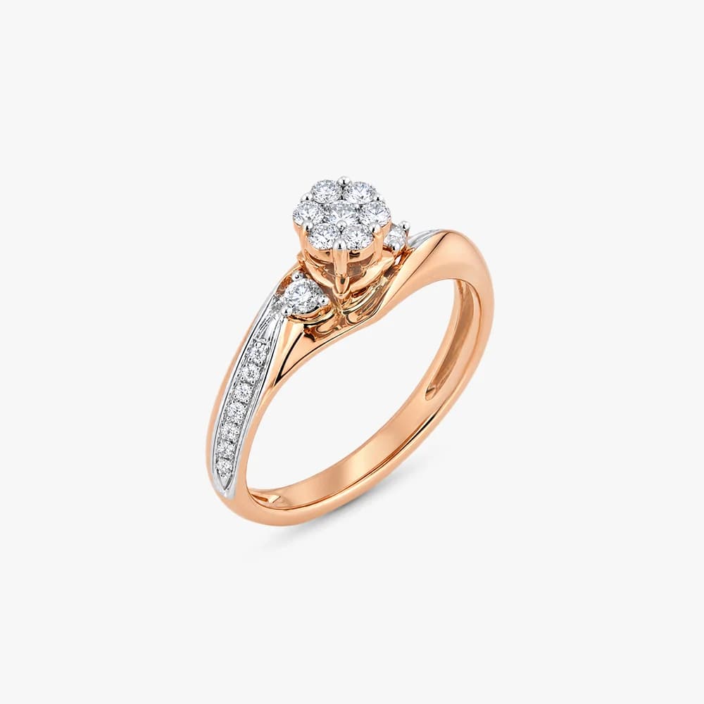Diamond Blossom Ring — image 1