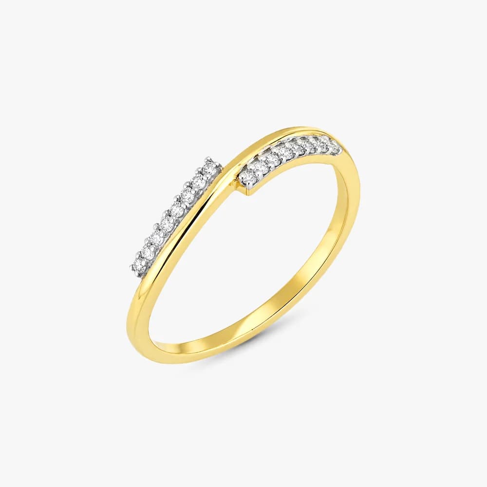 Twofold Diamond Ring — image 1