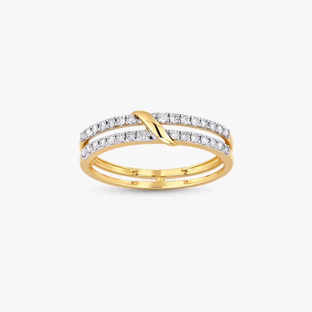 Sparkling Stack Diamond Ring — image 2
