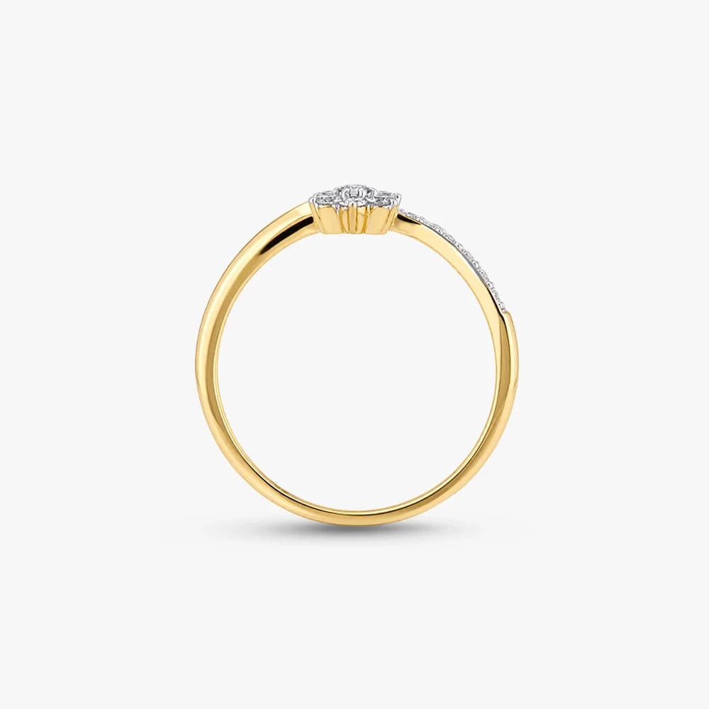 Floral Regalia Diamond Ring — image 4