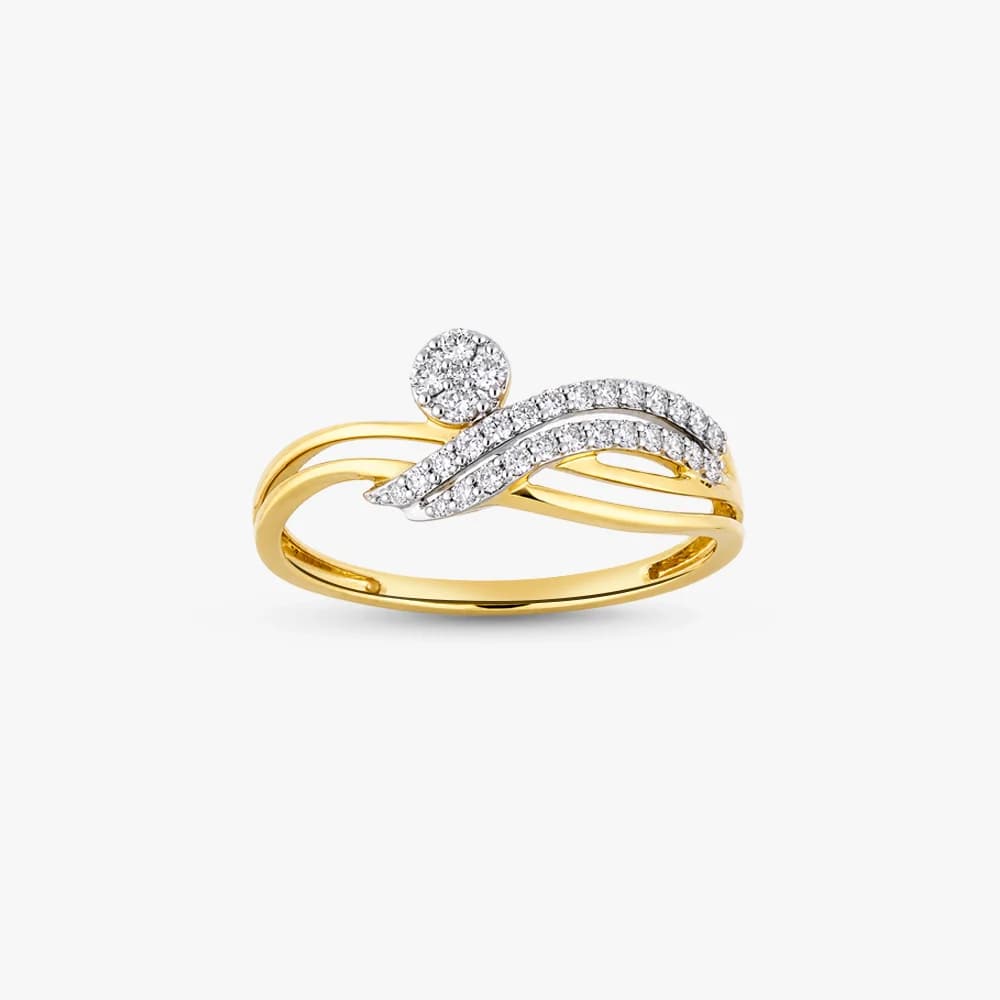 Luxe Curve Diamond Ring — image 2