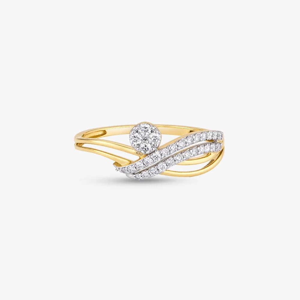 Luxe Curve Diamond Ring — image 3