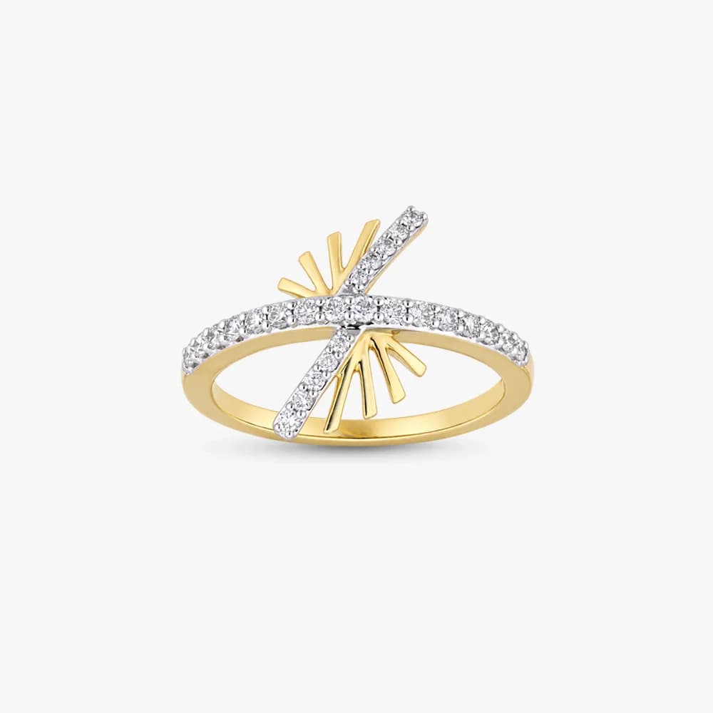 Sunbeam Diamond Ring — image 1