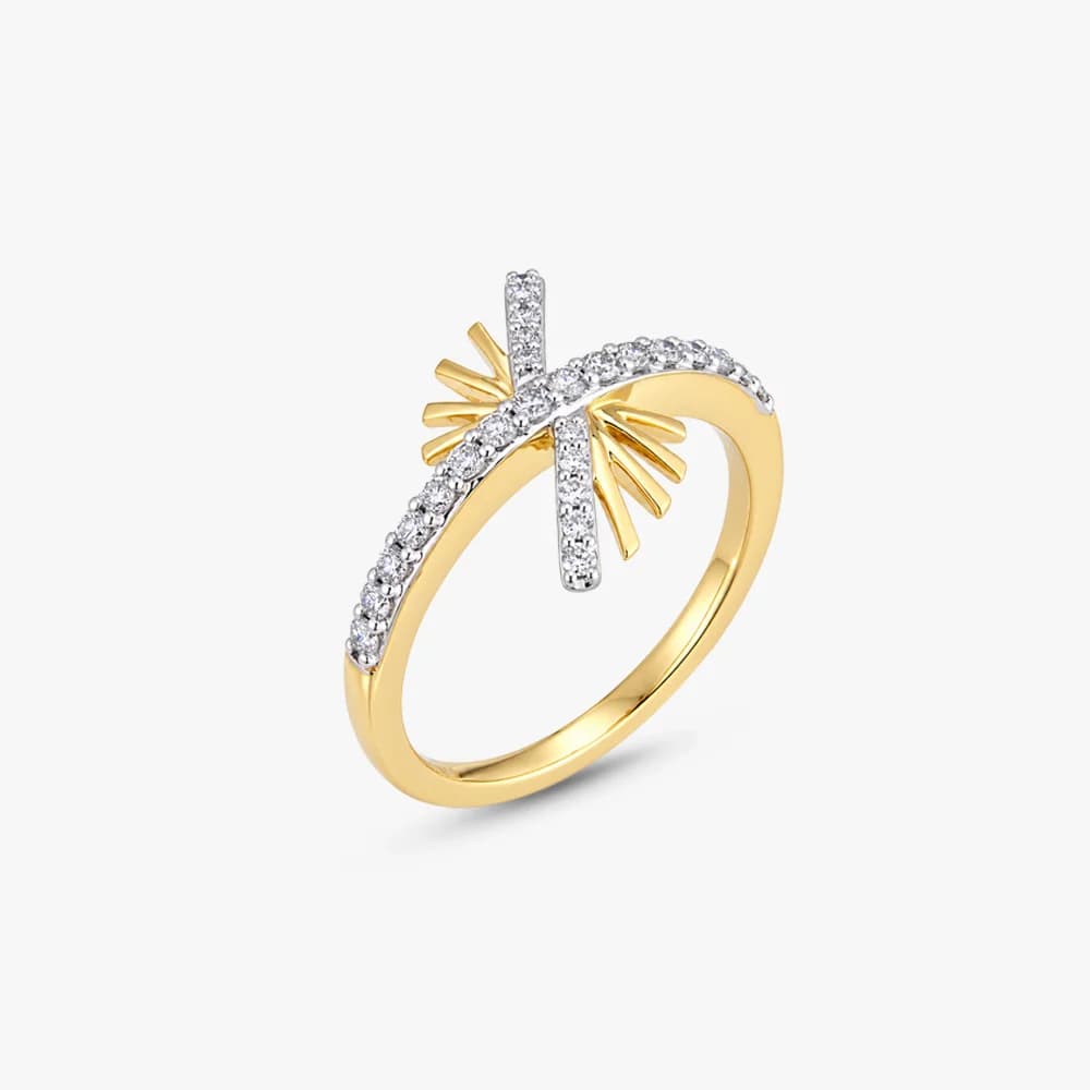 Sunbeam Diamond Ring — image 2