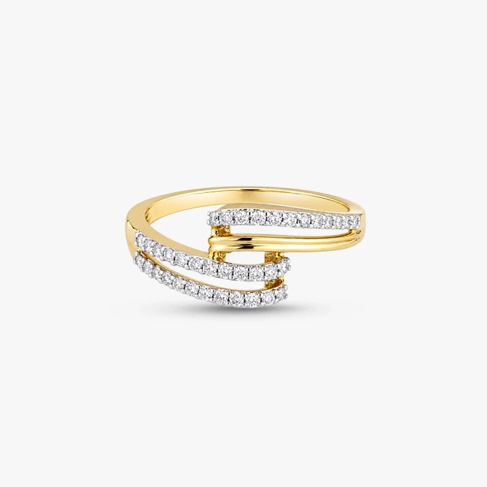 Tiered Spark Diamond Ring — image 3