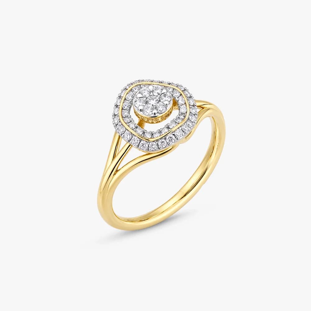 Cosmic Circles Diamond Ring — image 1