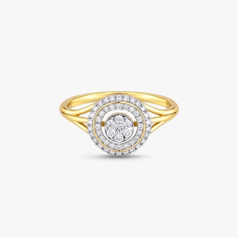 Cosmic Circles Diamond Ring — image 3