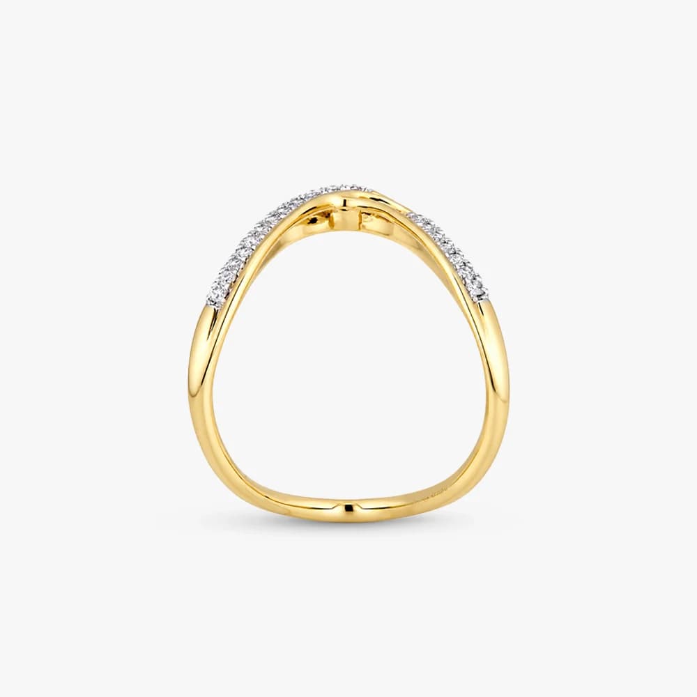 Diamond Wave Ring — image 4