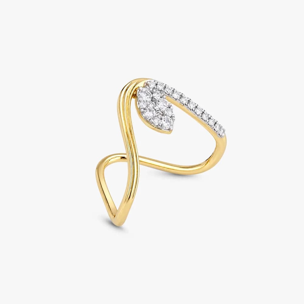 Diamond Cascade Ring — image 2