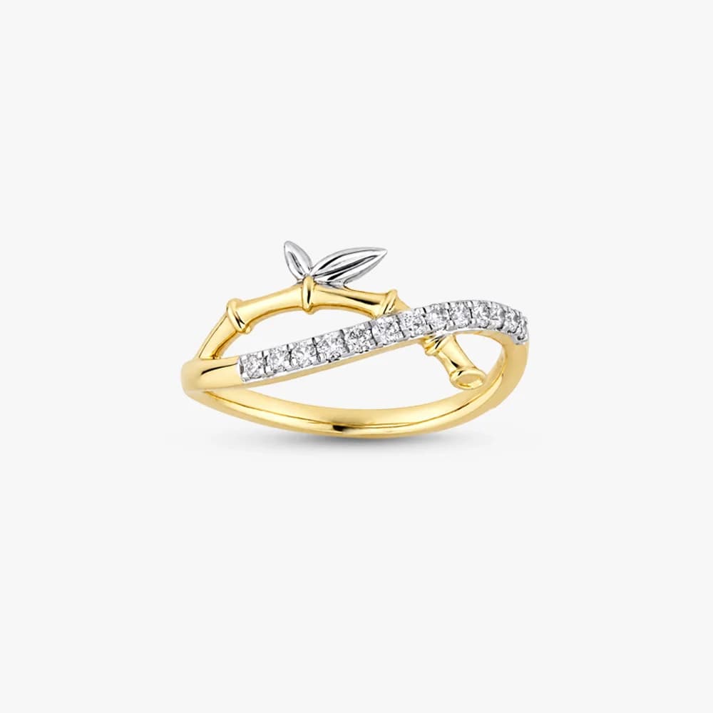 Whispering Leaves Diamond Ring — image 2