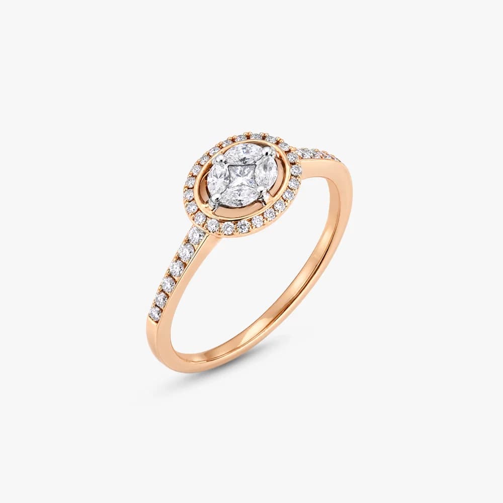 Radiant Embrace Diamond Ring — image 1