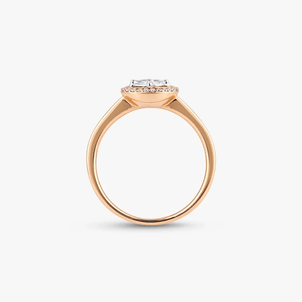 Radiant Embrace Diamond Ring — image 4