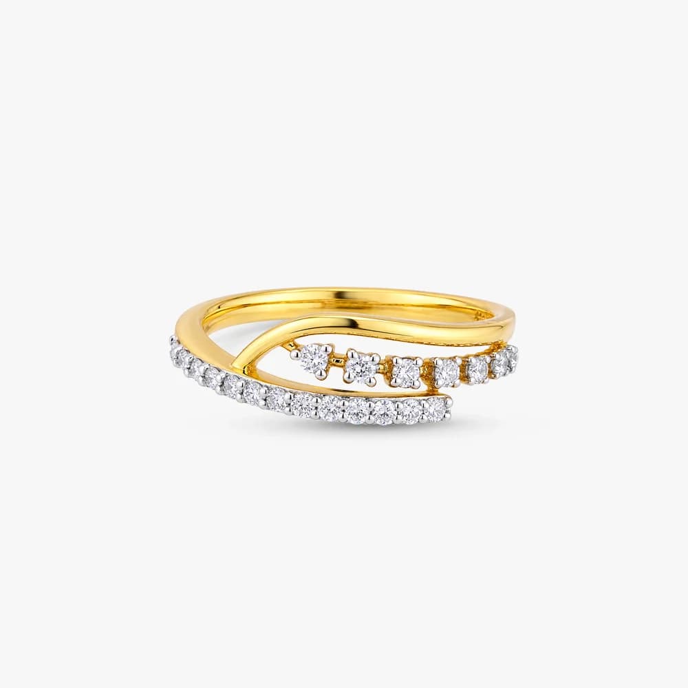 Double Row Diamond Ring — image 3