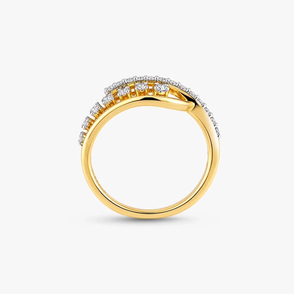 Double Row Diamond Ring — image 4
