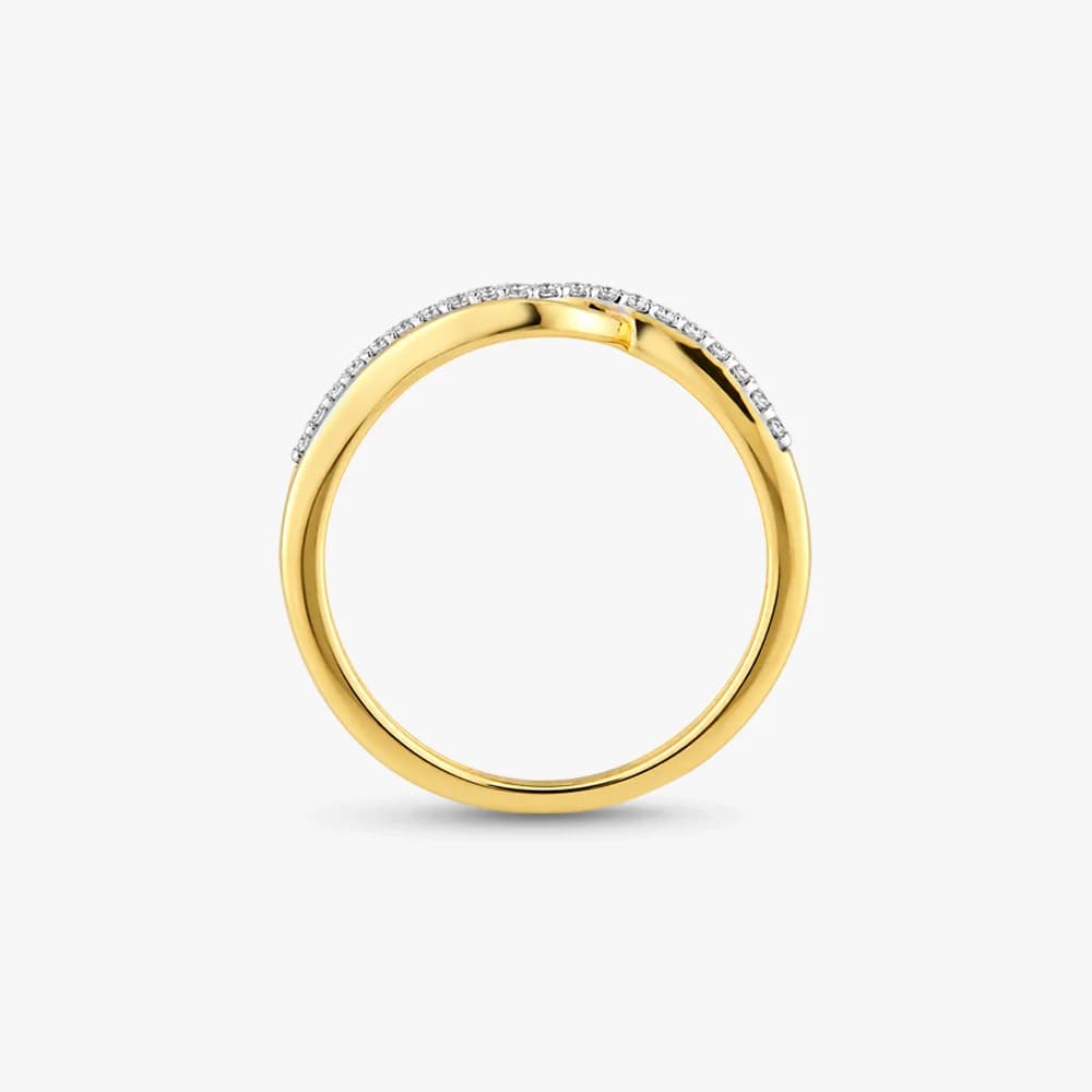 Wave Knot Diamond Ring — image 4