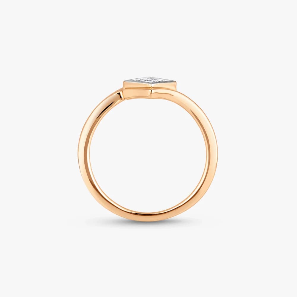 Geometric Brilliance Diamond Ring — image 4