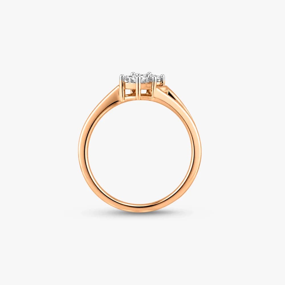 Duo Stacked Diamond Ring — image 4