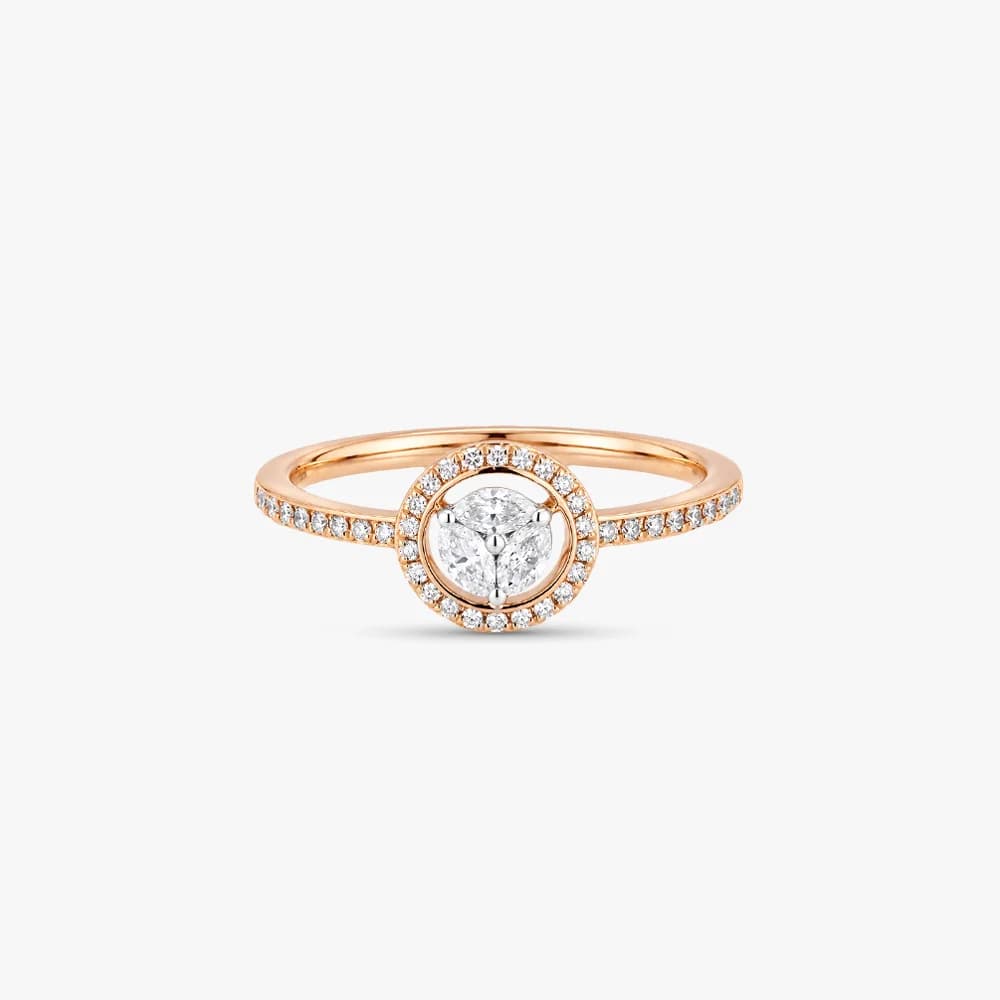 Luminous Halo Diamond Ring — image 3