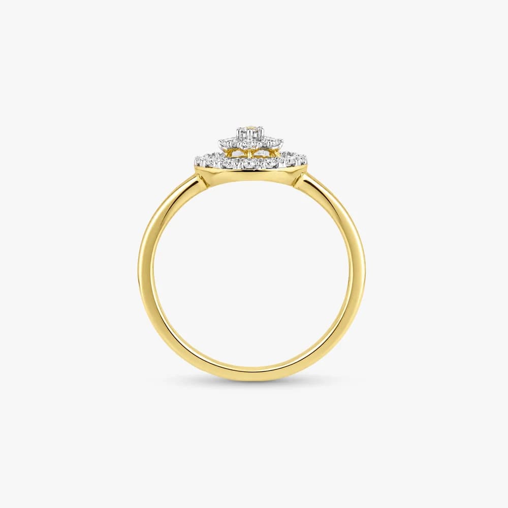 Bloom Motif Diamond Ring — image 4