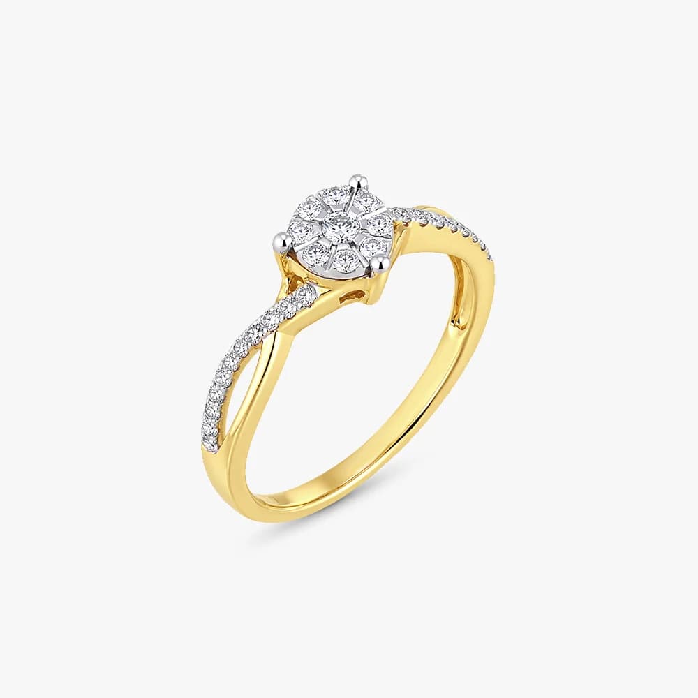 Diamond Crest Ring — image 1