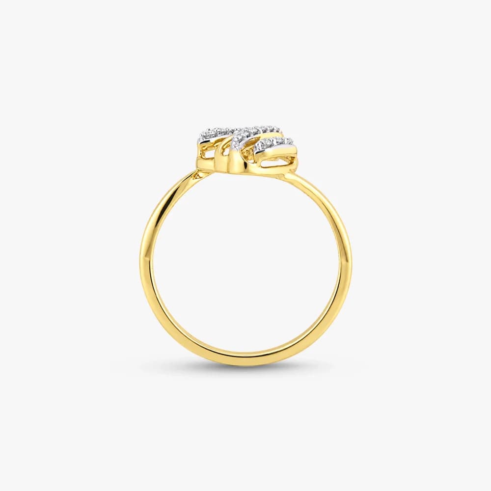 Gleaming Layers Diamond Ring — image 4