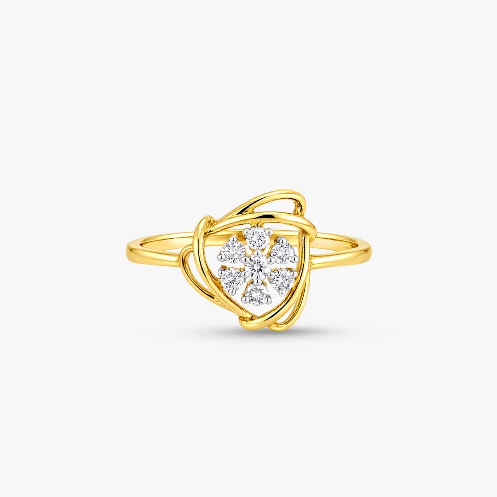 Blooming Embrace Diamond Ring — image 2