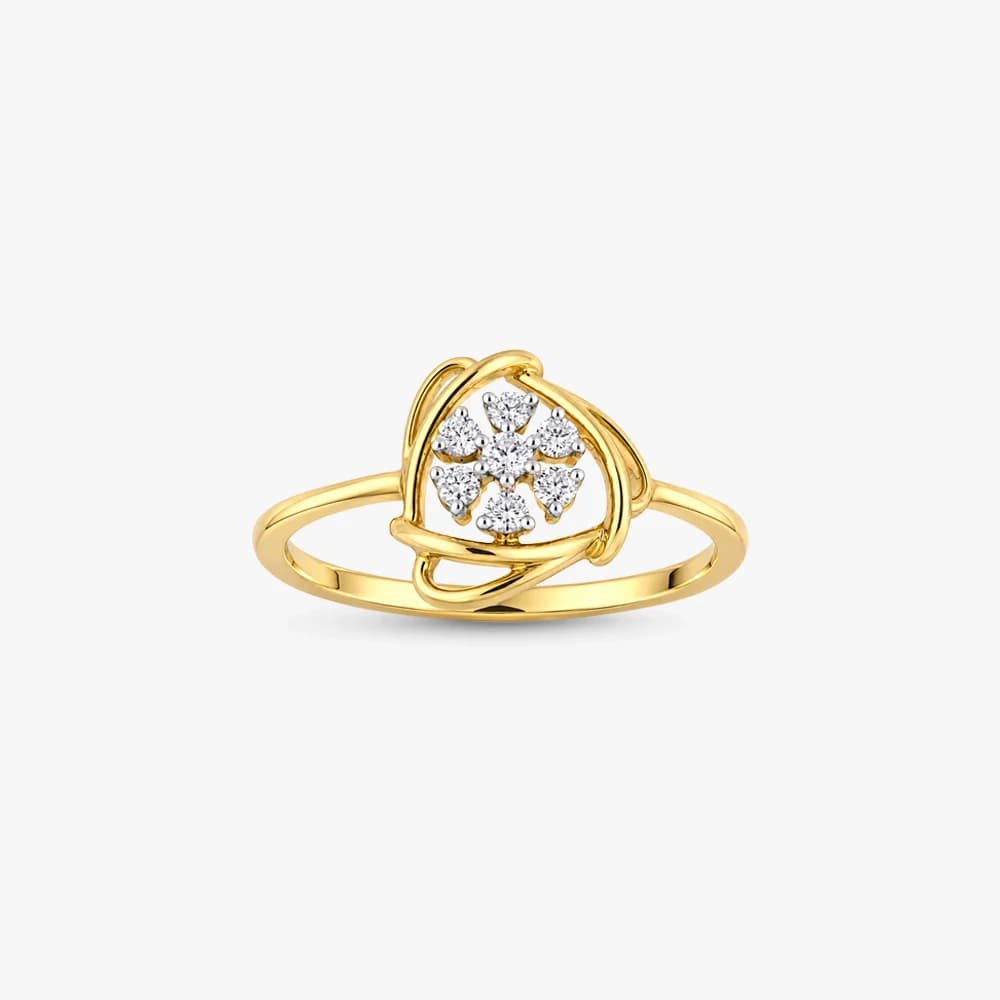 Blooming Embrace Diamond Ring — image 3