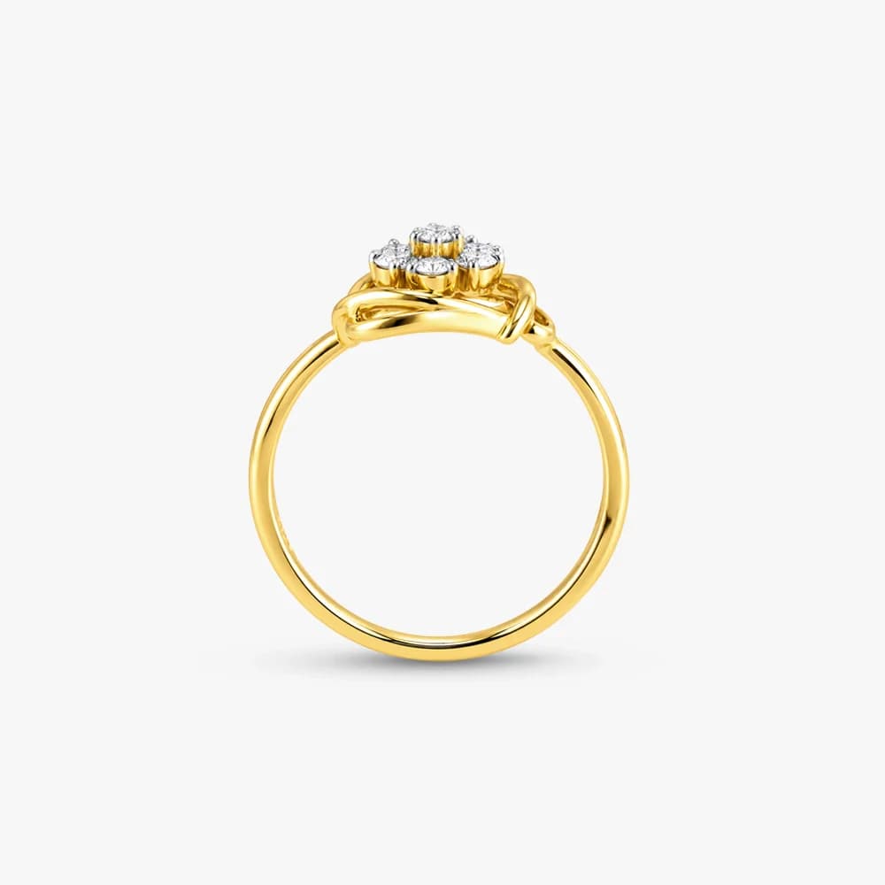 Blooming Embrace Diamond Ring — image 4