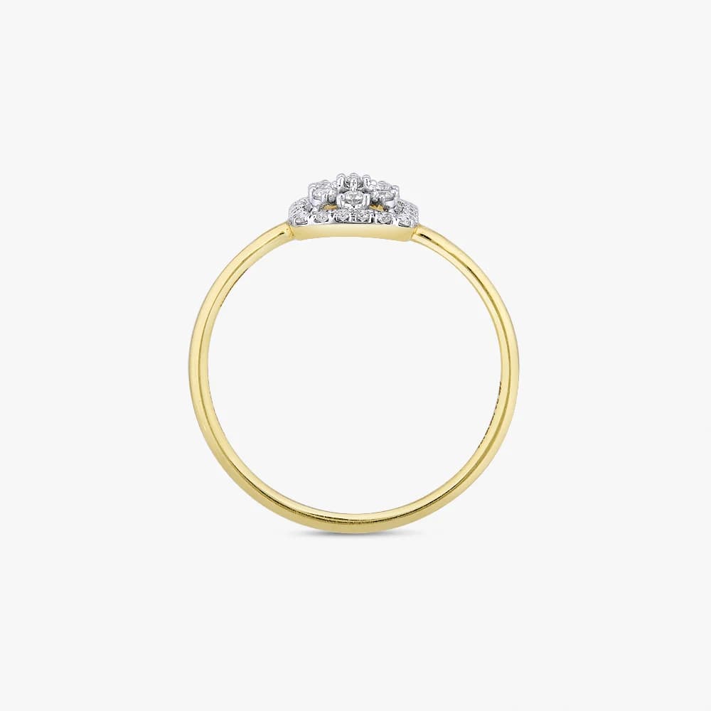 Framed Bloom Diamond Ring — image 3