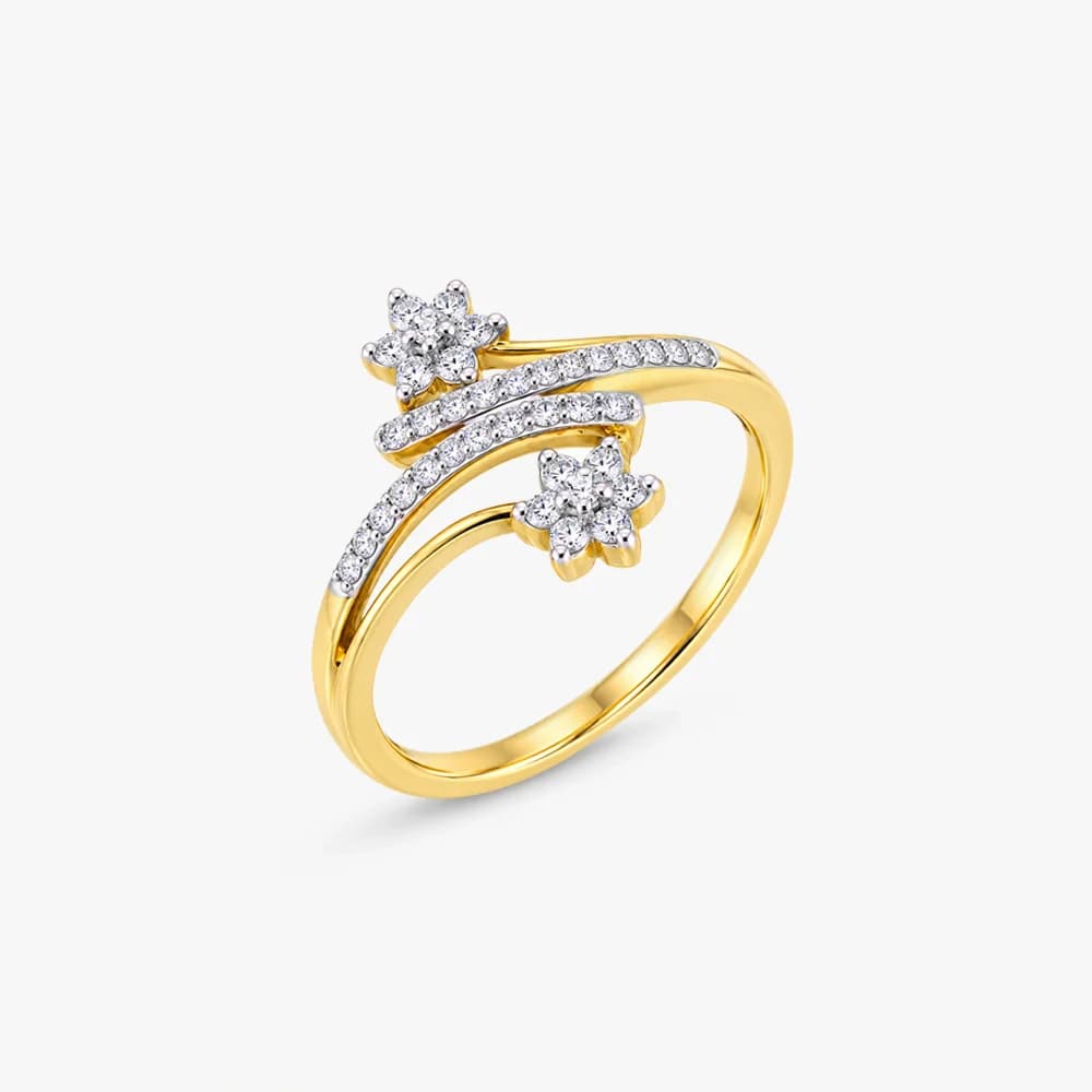 Flower Trail Diamond Ring — image 2