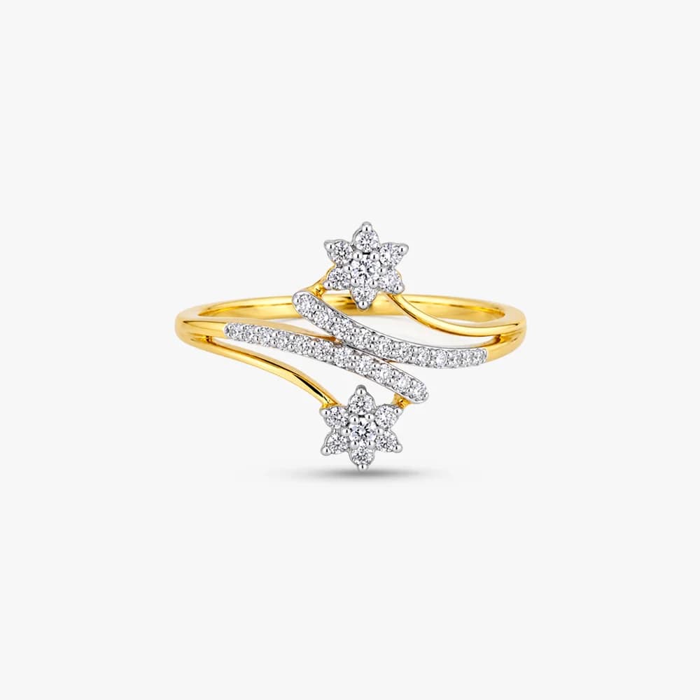 Flower Trail Diamond Ring — image 3