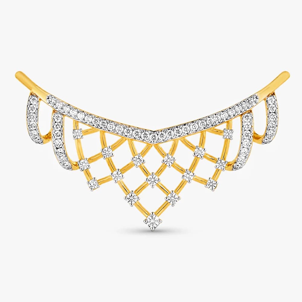 Diamond Cascade Tanmaniya Pendant — image 1