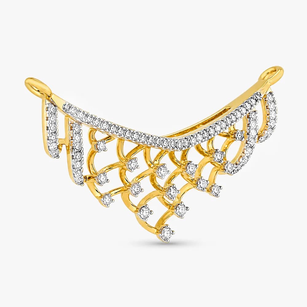 Diamond Cascade Tanmaniya Pendant — image 2