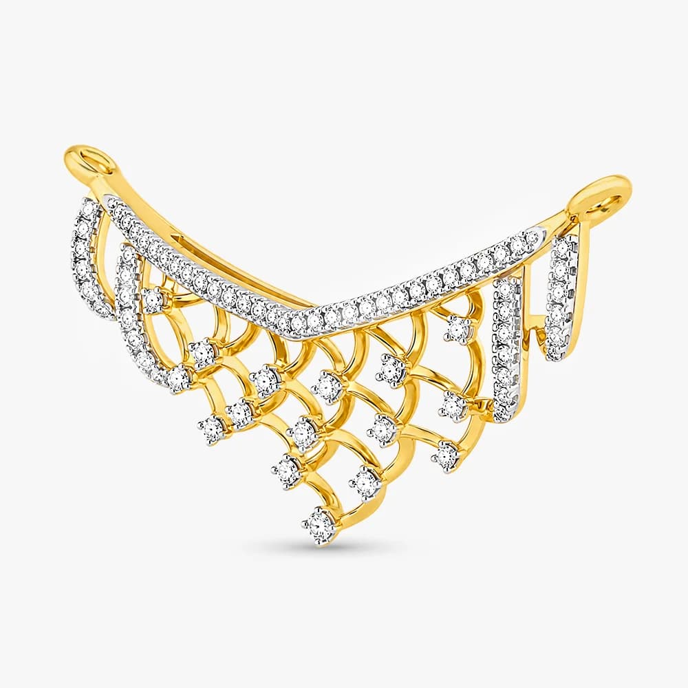 Diamond Cascade Tanmaniya Pendant — image 3