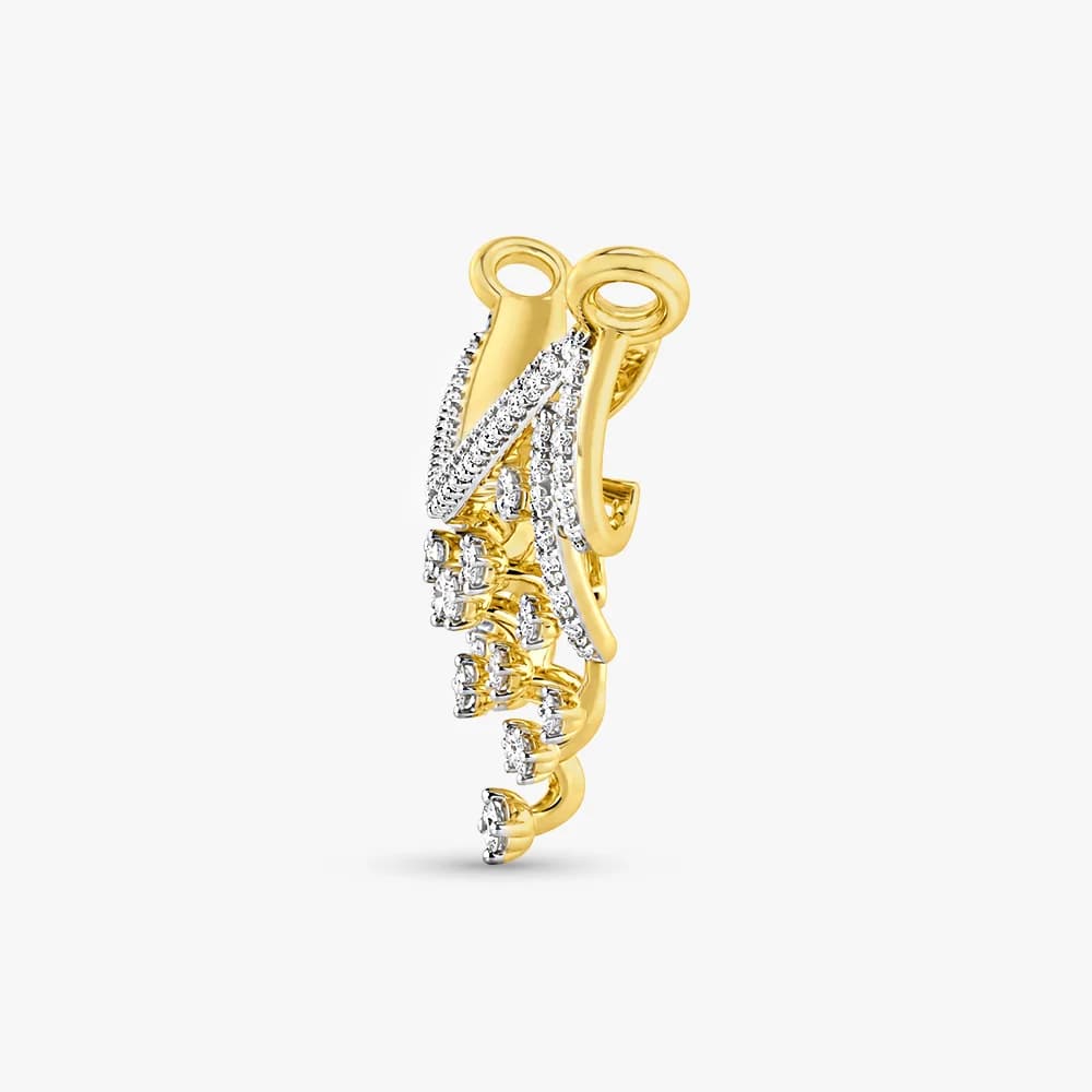 Diamond Cascade Tanmaniya Pendant — image 4