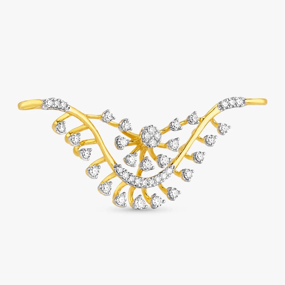 Floral Whim Diamond Tanmaniya Pendant — image 2