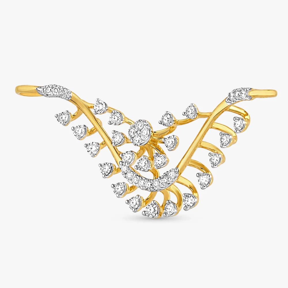 Floral Whim Diamond Tanmaniya Pendant — image 3