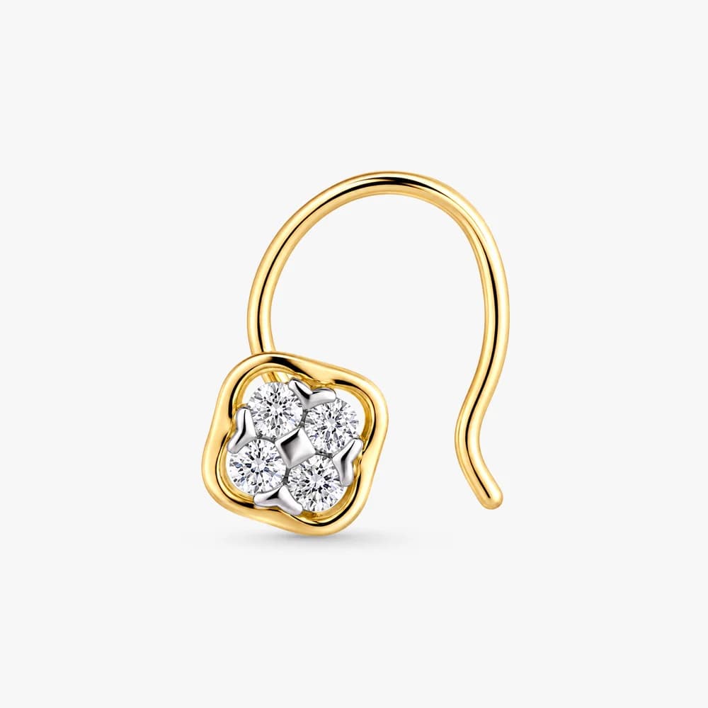 Soft Glow Diamond Nose Pin — image 1