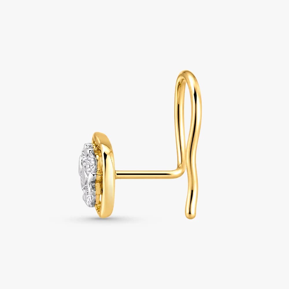 Soft Glow Diamond Nose Pin — image 3