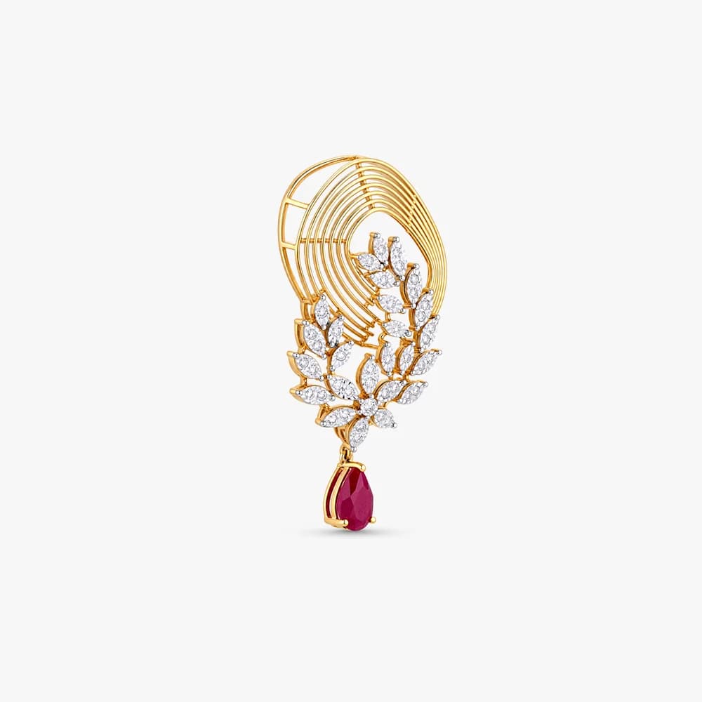 Blooming Grace Diamond Pendant — image 3
