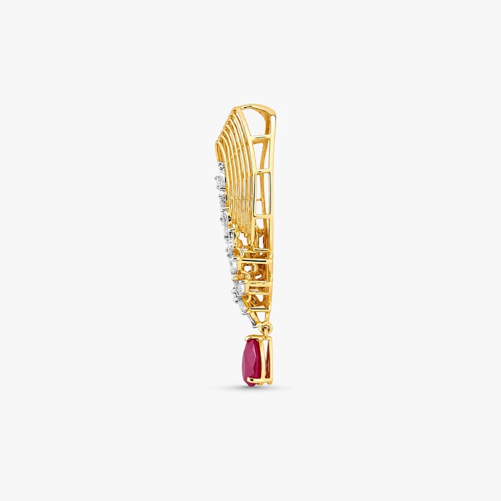Blooming Grace Diamond Pendant — image 4